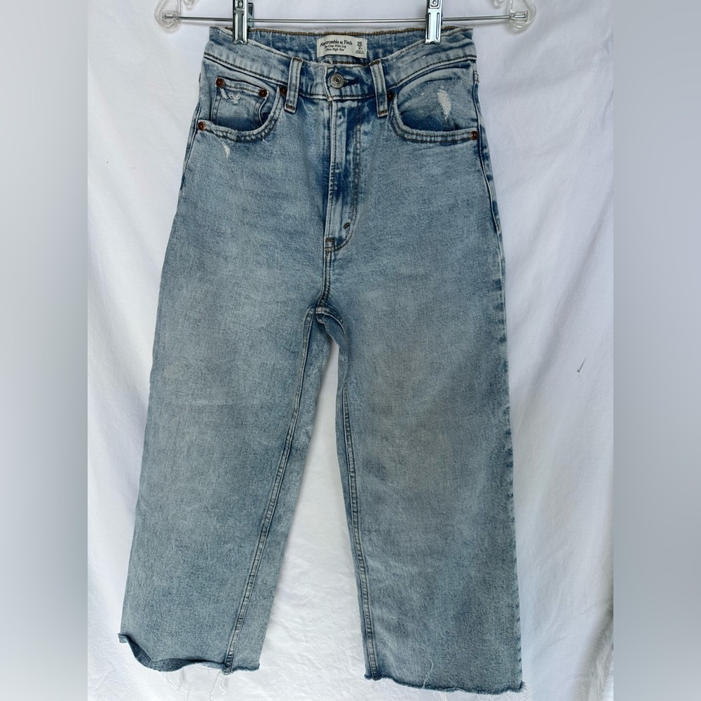 Abercrombie & Fitch Light Blue High Rise Women Jeans